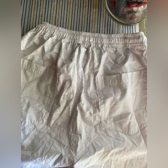 emma mulholland On Holiday Resort Long Pants Happy Hibiscus White/white Size M - Picture 12 of 16